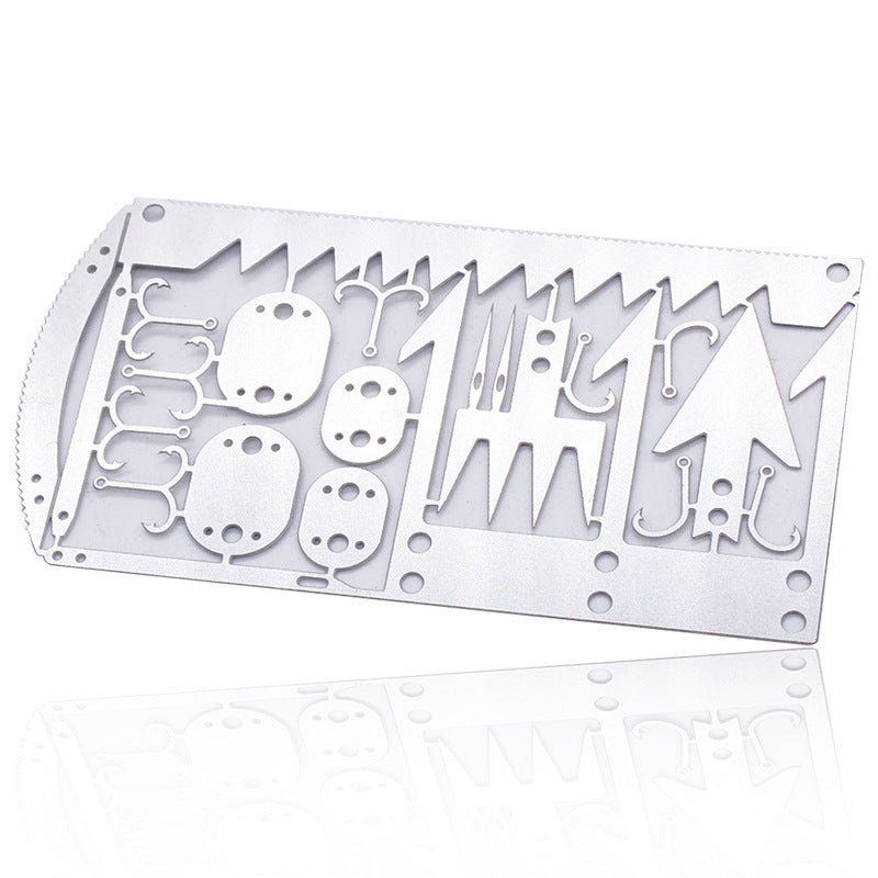 Multifunctional Fish Hooks Tool Card