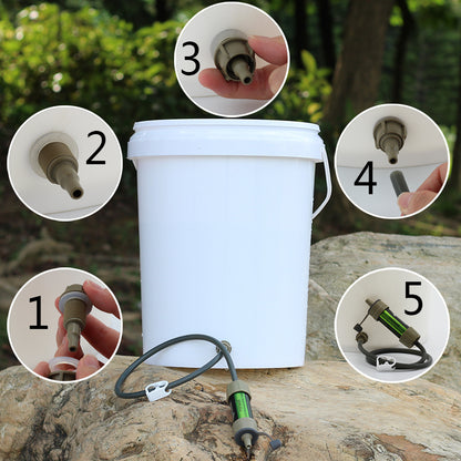 Gravity Water Filter Straw