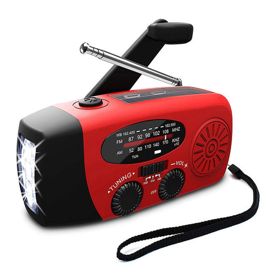 Emergency Survival Radio with LED & Power Bank