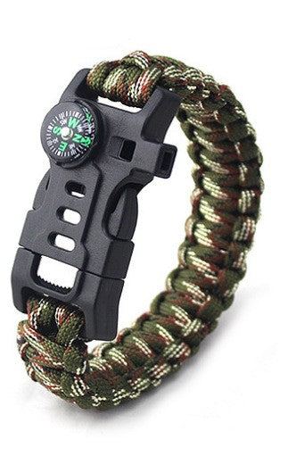 Outdoor Survival Paracord Bracelet V2