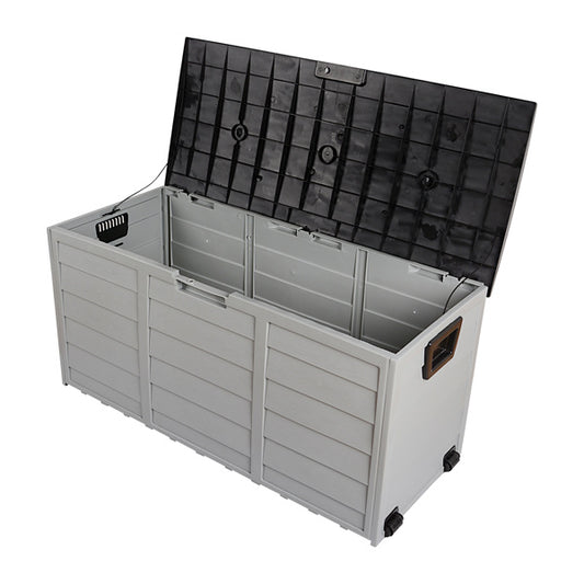 75gal 30lb Black Lid Plastic Storage Box