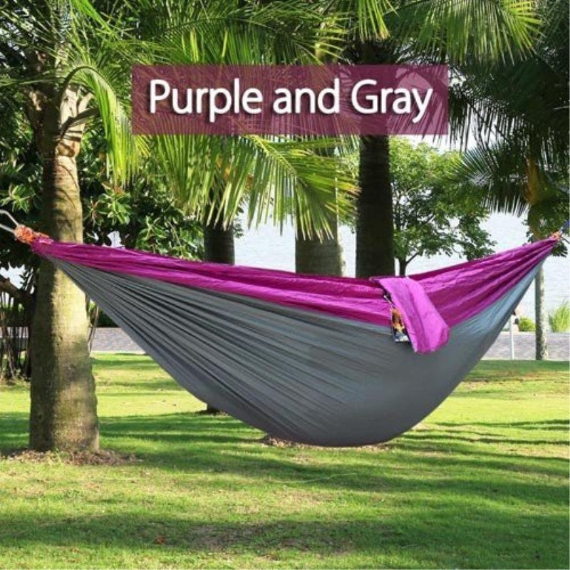 Portable Nylon Parachute Double Hammock