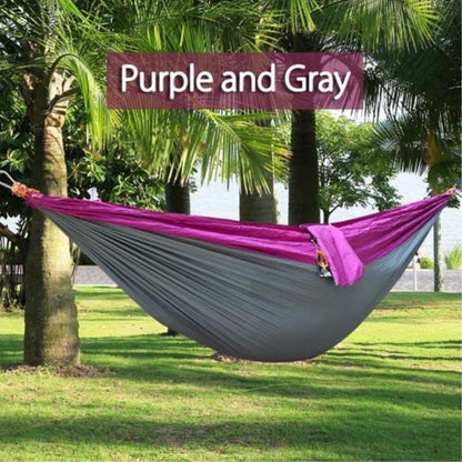 Portable Nylon Parachute Double Hammock