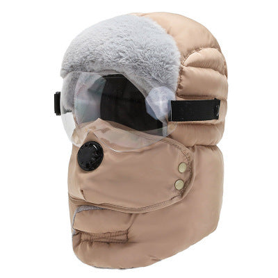 Bomber Hat w/ mask & goggles