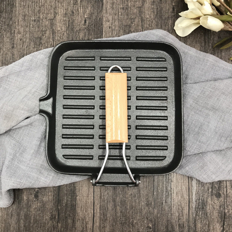 Cast Iron Skillet Folding Pan