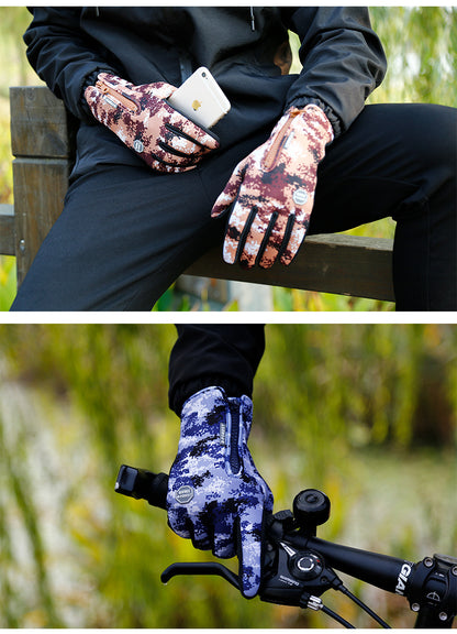 Waterproof Outdoor Gloves With Fleece