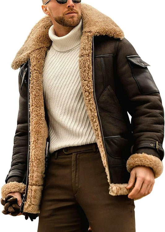 Faux Fur Bomber Jacket