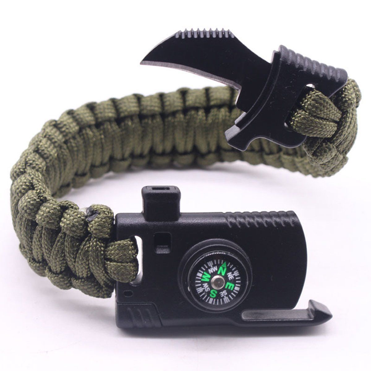 Outdoor Survival Paracord Bracelet V4