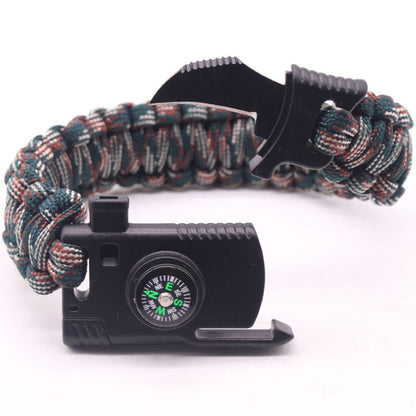 Outdoor Survival Paracord Bracelet V4