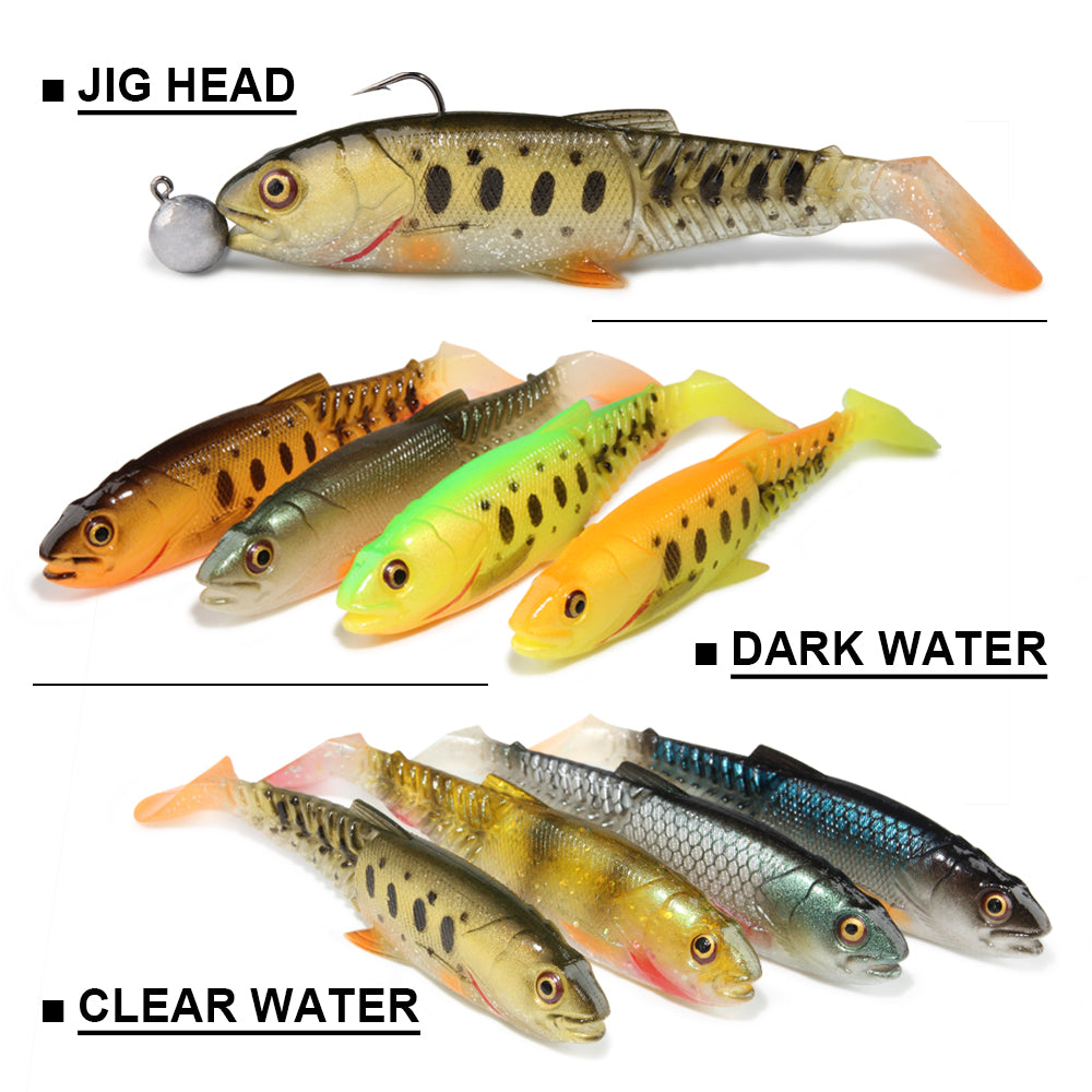 Mimic Fish-shaped Bionic T-tail Sub-Bait Set