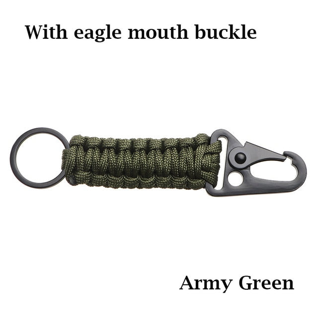 Outdoor Paracord Keychain