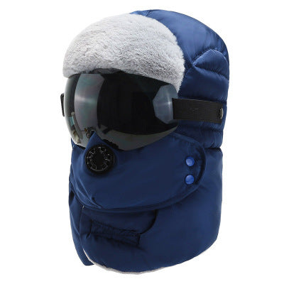 Bomber Hat w/ mask & goggles