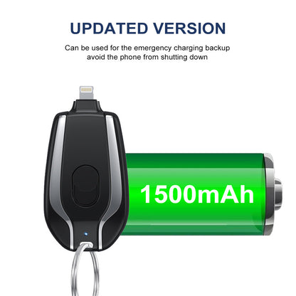 Mini PowerPod Keychain Charger