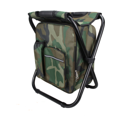 Multifunction Folding Stool/Cooler Backpack