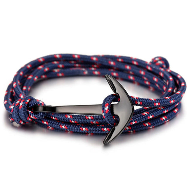 Anchor Survival Rope Bracelet