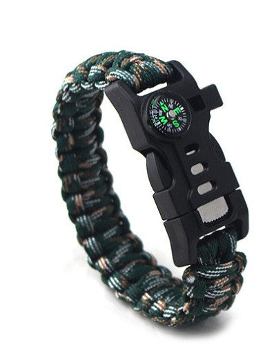 Outdoor Survival Paracord Bracelet V2