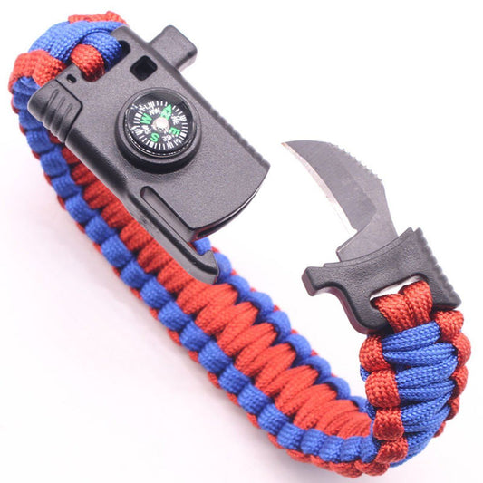 Outdoor Survival Paracord Bracelet V4