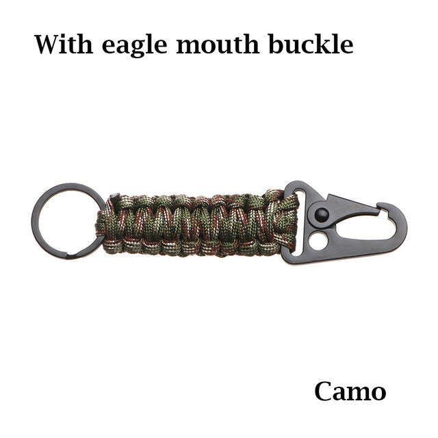 Outdoor Paracord Keychain