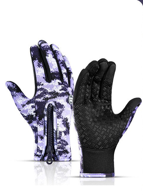 Waterproof Outdoor Gloves With Fleece