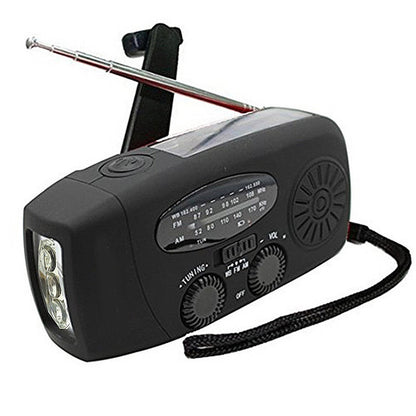 Emergency Survival Radio with LED & Power Bank