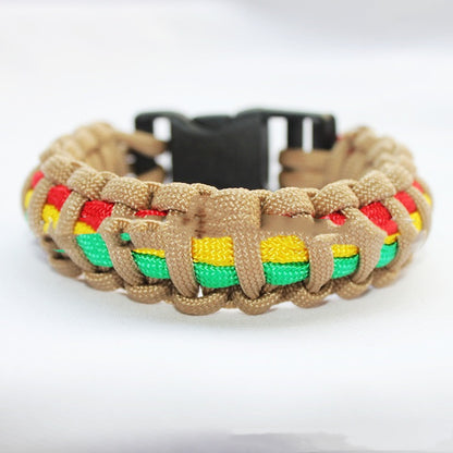 Outdoor Survival Paracord Bracelet