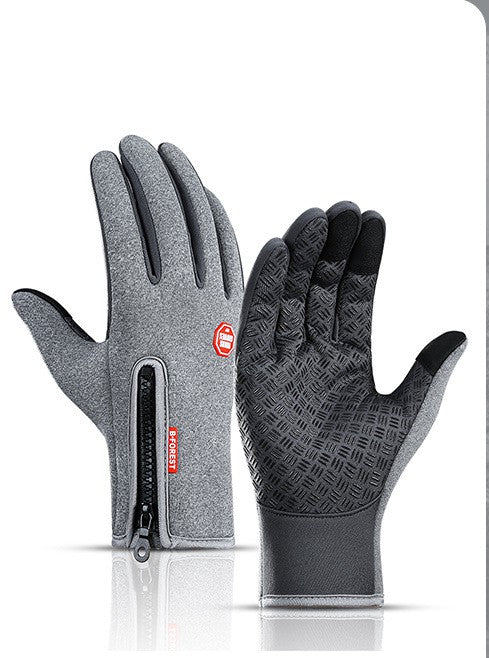 Waterproof Outdoor Gloves With Fleece