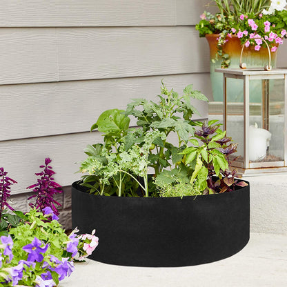 Reusable Felt Raised Round Garden Bed