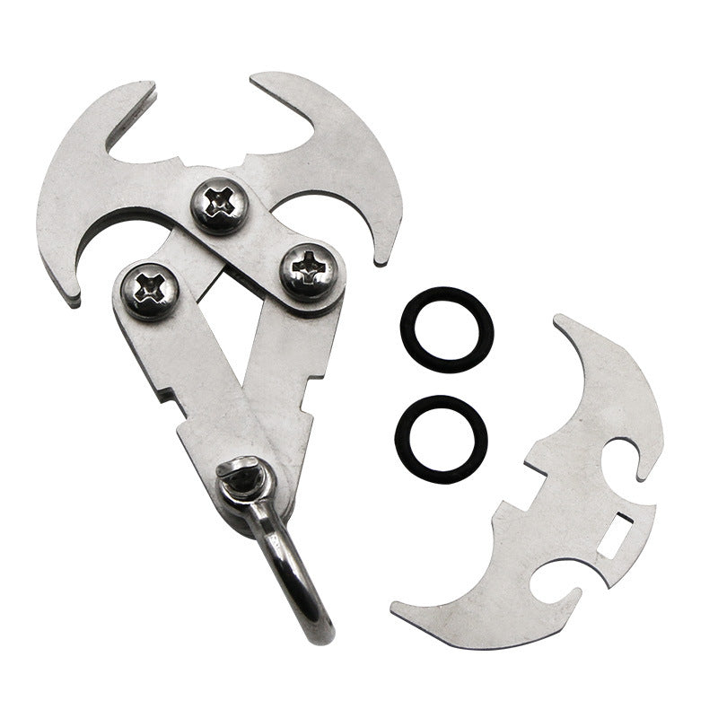 Stainless Steel Survival Folding Hook