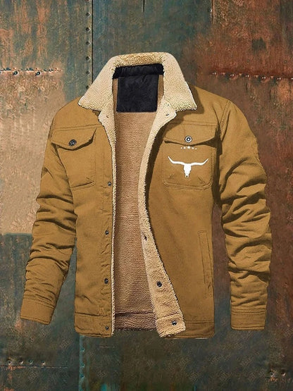 Men's Fleece-lined Winter Jacket