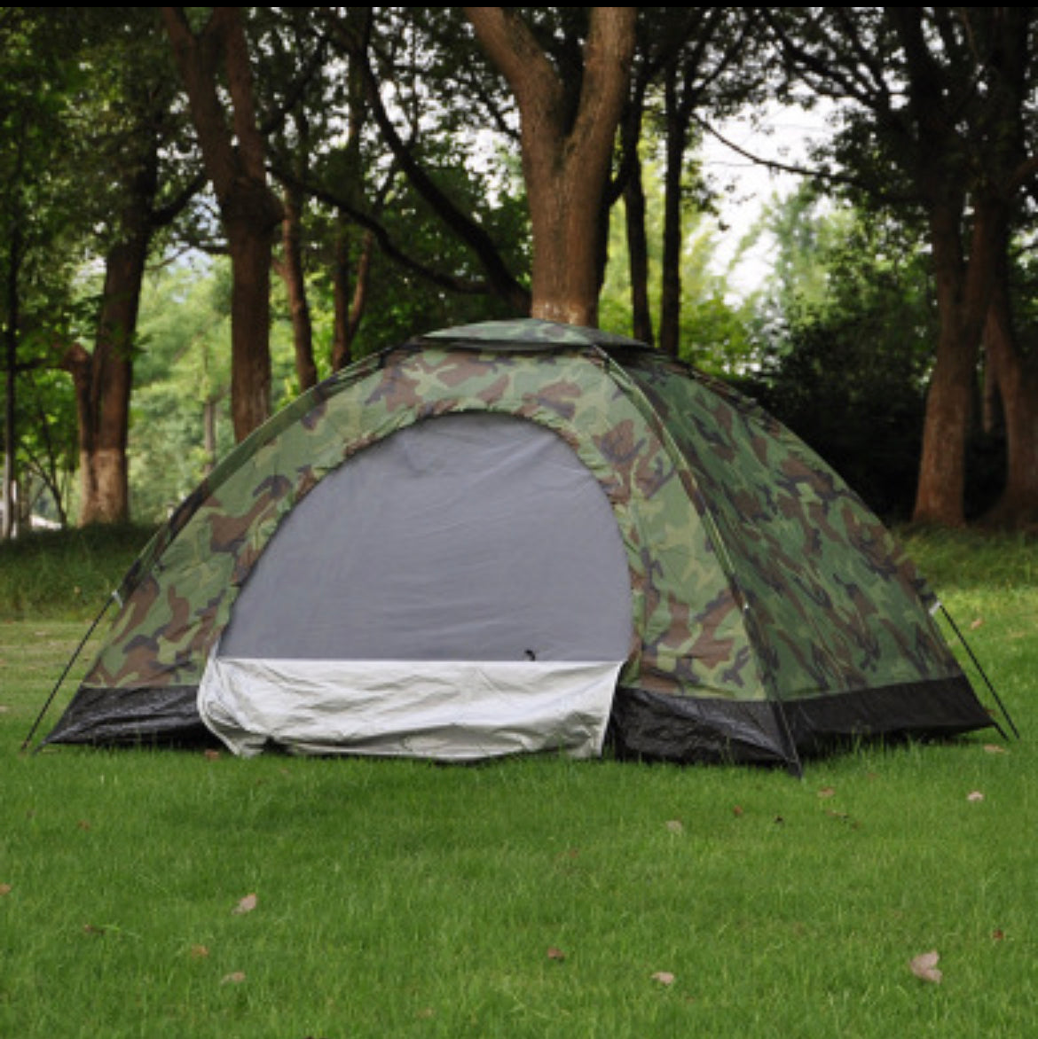 Single Camo Tent