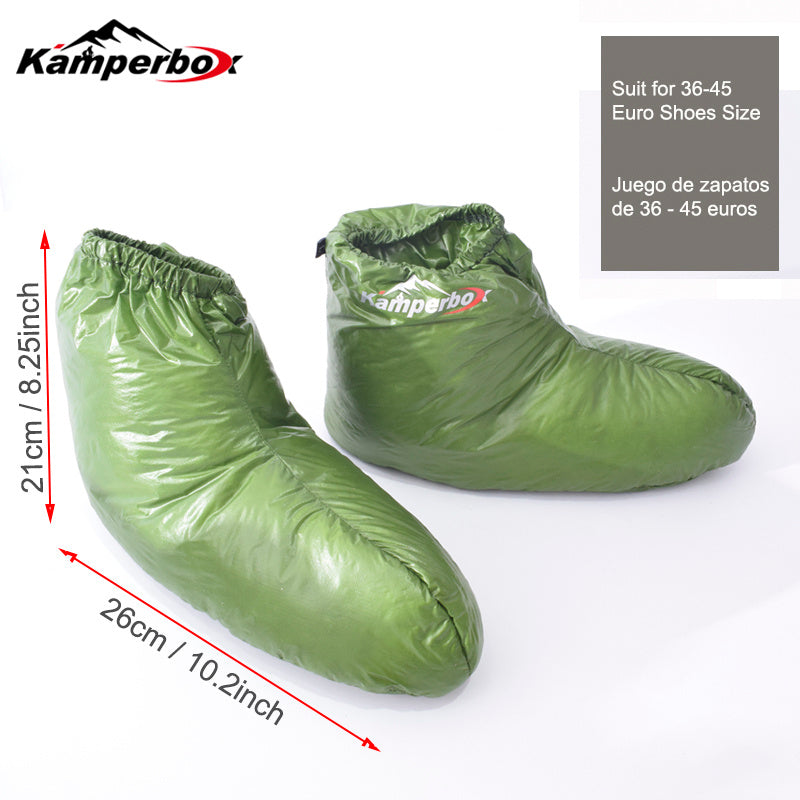 Kamperbox Down Sock Booties