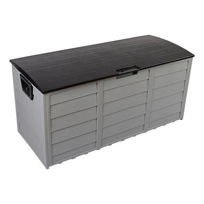 75gal 30lb Black Lid Plastic Storage Box