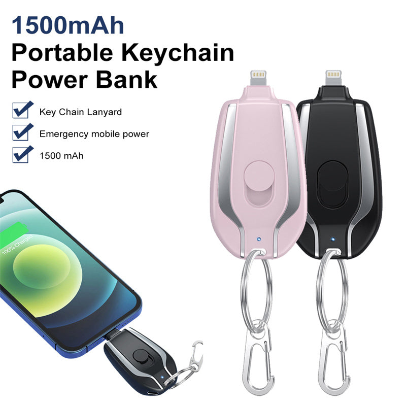 Mini PowerPod Keychain Charger