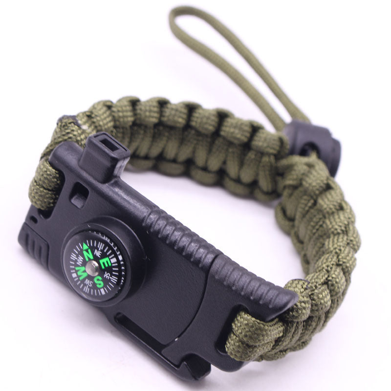 Outdoor Survival Paracord Bracelet V4