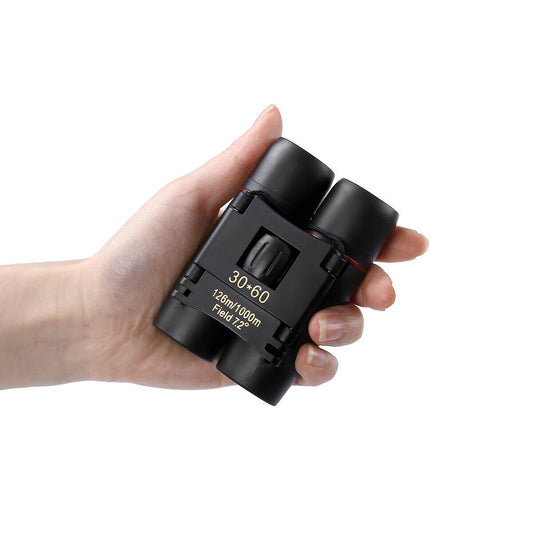 30x60 Folding Pocket Binoculars