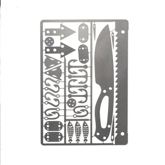 Multifunctional Fish Hooks Tool Card