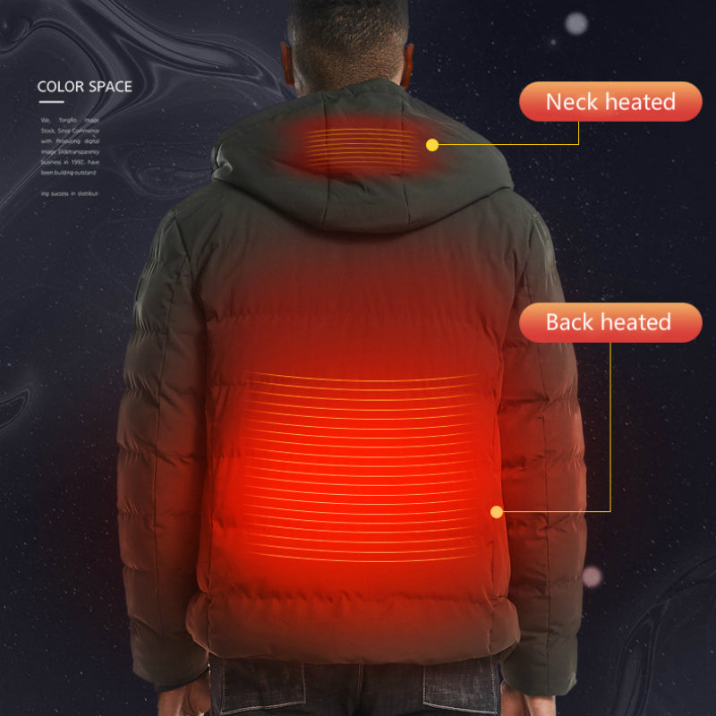 Heated Thermal Winter Coat