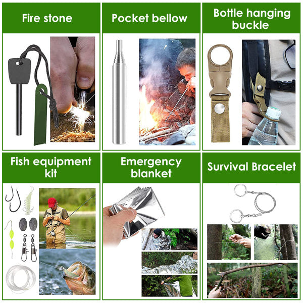 47 In 1 Survival Bag