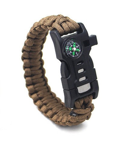 Outdoor Survival Paracord Bracelet V2