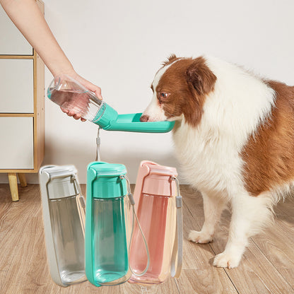 550ml Pet Portable Water Bowl Bottle